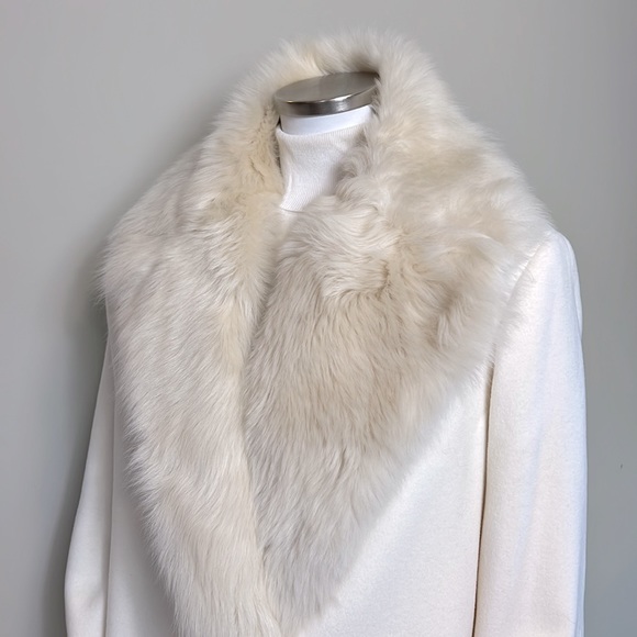 Ralph Lauren • Shearling Wool Trench Coat - Picture 8 of 16